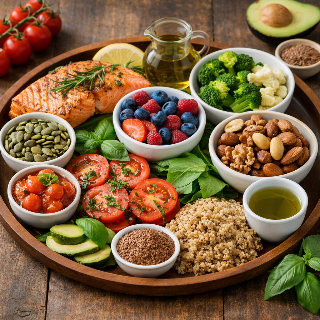 Prostate health food platter